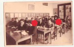 HERVE Carte Photo Collège Marie Thérèse 1933 Classe De Rhétorique - Herve