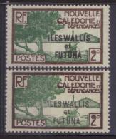 WALLIS Et FUTUNA   1930 / 1938   Poste Yvert N° 44 + Variété Surcharge Fine 44    - Neufs Avec Charnière - Neufs