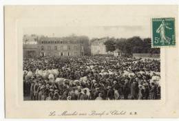 CHOLET  - Le Marché Aux Boeufs. Très Belle Carte. - Cholet