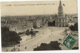 ANGERS  - Place De L'Académie Et Vue Générale - Angers