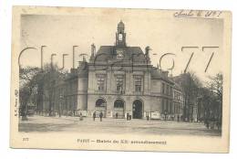 Paris 20ème Arr (75) : La Mairie En 1910 (animé). - Arrondissement: 20