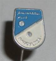 PETANQUE CLUB RADOVLJCA ( Slovenia Old Pin Silver Plated ) Badge Boule Bowls Petanca Bocce Jeu De Boules Bocha Bowling - Bowls - Pétanque