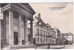CPA 92 : BOURG LA REINE - L´église Et La Mairie - Bourg La Reine