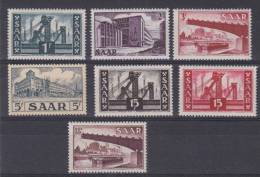 Saarland Lot Ex MiNr. 319-330 ** - Ungebraucht