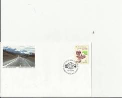 CANADA 1992– FDC 50 YEARS ALASKA HIGHWAY   W 1 ST   OF 42 C POSTM. DAWSON CREEK, BC MAY 15  RE2175 - 1991-2000