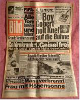 BILD-Zeitung Vom 12. Juli 1980 : Mann Verbrennt Frau Mit Höhensonne / Selbstmörder Rast In Imbißstube - Sonstige & Ohne Zuordnung