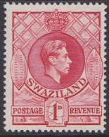 SWAZILAND 1938 1d KGVI SG 29a HM XY062 - Swasiland (...-1967)