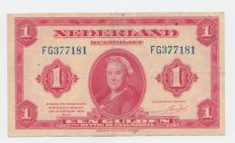 Netherlands 1 Gulden 1943 VF P 64 - 1 Gulden