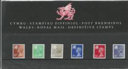 Wales Royal Mail Definitive Stamps Presentation Pack No 3 As Issued  Great Value - Presentation Packs