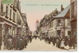 Sarreguemines. Rue Général Cremer. (Très Animée) - Sarreguemines