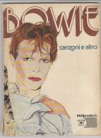 PFD/19 BOWIE CANZONI E ALTRO Fast Product 1981 - Biografia - Canzoni - Musica