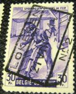 Belgium 1942 Railway Parcel Railway Porter 30f - Used - Other & Unclassified