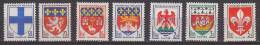 M2998 - FRANCE Yv N°1180/86 ** - 1941-66 Coat Of Arms And Heraldry