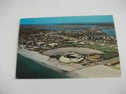 Air View Of St. Petersburg Beach And The Aquatarium, One Of Florida's Finest Attractions . - St Petersburg