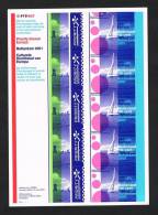 NEDERLAND  BLOK  ROTTERDAM  CULTURELE HOOFDSTAD  VAN EUROPA  2001 ** - Bloques