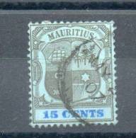 Maurice. 15 Cents - Mauritius (...-1967)