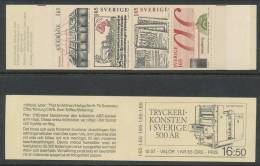 Sweden 1983 Facit #: H342. 500 Anniv. Of The Printing In Sweden, MHN (**) - 1981-..