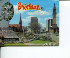 (01) Postcard View Folder - Depliant De Carte Postale - Queensland - Brisbane - Brisbane