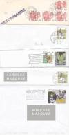 Lot N°5 Diversesde Lettres Circulées.annees 1990 - 1999 Exc : N° 2402 - Covers & Documents