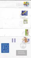 Lot N°6 Diversesde Lettres Circulées.annees 1990 - 1999 Exc : N° 2403 - Storia Postale