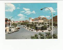 Portugal Cor 21955 - MONTIJO - PRAÇA DA REPUBLICA OLD CARS AUTOMOBILES VOITURES FIAT 124 MINI - Setúbal