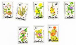 Timbres Barbados  Neufs ***Fleurs - Barbados (1966-...)