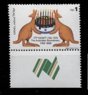 Israel ** N° 1026 - Bicentenaire De L' Australie - Neufs (avec Tabs)