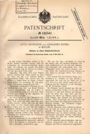 Original Patentschrift - Rahmen Für Motorfahrrad , Motorrad , 1906 ,O. Heinrichs Und J. Weber In Berlin , Stehmotorrad ! - Motorräder