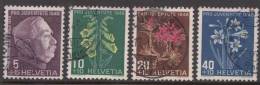 Switzerland 1948 Mi#514-517 Used - Used Stamps