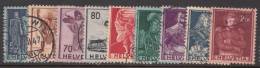 Switzerland 1941 Mi#377-385 Used - Used Stamps