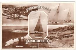 2131.   Greting From Isle Of Wight - 1957 - Small Format - Altri & Non Classificati
