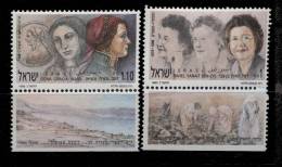 Israel ** N° 1152 /1153 - Femmes Célèbres - Unused Stamps (with Tabs)