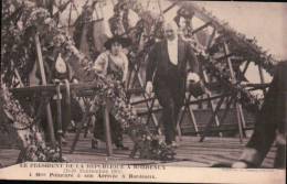 LE PRESIDENT De La REPUBLIQUE A BORDEAUX/ Mme POINCARE à Son ARRIVEE à BORDEAUX/ Référence 2788 - Receptions