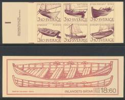 Sweden 1988 Facit #: H383. Inland Boats, MHN (**) - 1981-..