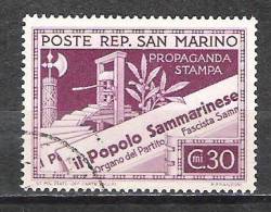 Saint-Marin - 1943 - Y&T 227 - Oblit. - Usados