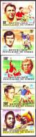 REPUBLIQUE DU CONGO  - WORLD CUP - ARGENTINA 1978 - PELE - PUSKAS - BOBBY MOORE - KOPA - FACCHETTI - MNH - 1978 – Argentine