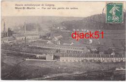 54 - Mont-St-Martin - Vue Sur Une Partie Des Usines - Bassin Métallurgique De Longwy - 1908 - Mont Saint Martin