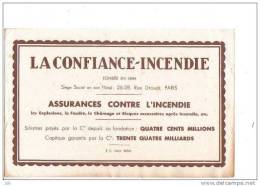 BUVARD - La Confiance Incendie - Assurance - A