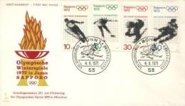 Germany - Mi-Nr 680/683 FDC (L354)- - 1971-1980