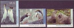 AAT Australian Antarctic Territory -1993 - Regional Wildlife -  Mi.95-97. - MNH - Ungebraucht