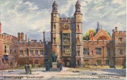 CHARLES FLOWER - TUCKS SERIES 7938 - ETON COLLEGE QUADRANGLE - Otros & Sin Clasificación