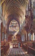 CHARLES FLOWER - TUCKS SERIES 7970 - EXETER CATHEDRAL, THE CHOIR - Exeter