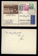 BRD Bund 1958 ZDR Mi# W17X Auf Luftpost Bildpostkarte - Brieven En Documenten