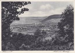 Höxter, An Der Weser, Gesamtansicht, Blick Vom Weinberg, Um 1940 - Hoexter