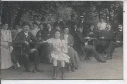 Groupe De Personnes   - CARTE PHOTO - Papier Photographique R. Duvau à Colombes - Hommes