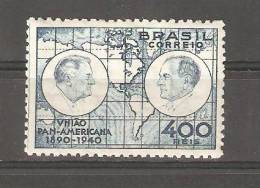 Brazil 1940,Pan American Union,Sc 487 ,MLH* - Unused Stamps