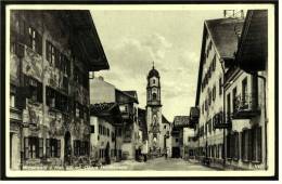 Mittenwald Isar  -  Obere Marktstraße   -  Ansichtskarte Ca. 1950    (1603) - Mittenwald