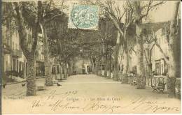 CPA  COTIGNAC, Les Allées Du Cours  7618 - Cotignac