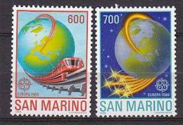 PGL BH0855 - EUROPA CEPT 1988 SAINT MARIN Yv N°1179/80 ** - 1988