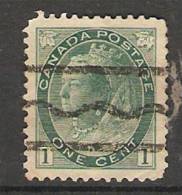 Canada  1898  QE V  (o) - Préoblitérés